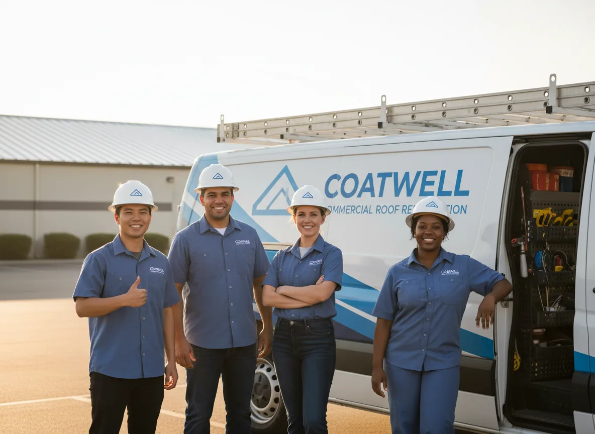 Commercial roof coating company in Clymer, NY